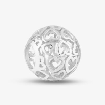 Rosa Lea Openwork Heart Charm AM-2THB031804