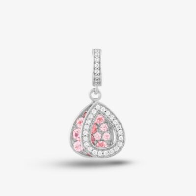 Rosa Lea 2 Teardrop Dangle Charm AM-2THB032104