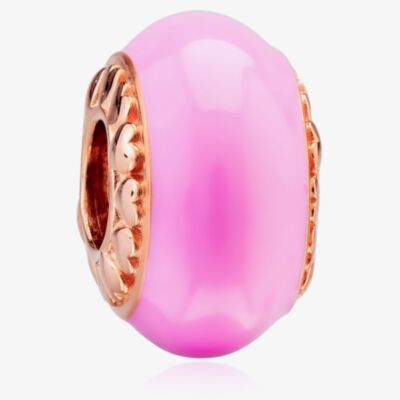 Rosa Lea Pink Enamel Charm AM-2THB003906-Pink