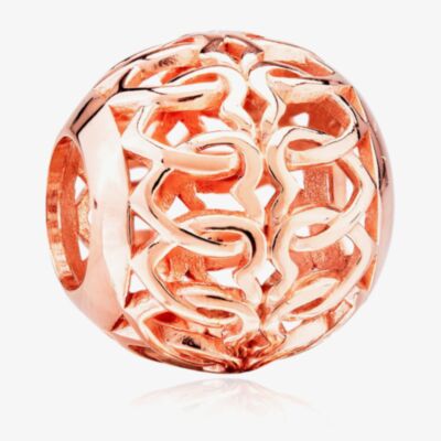 Rosa Lea Linked Hearts Charm AM-2THB007906