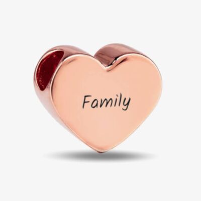 Rosa Lea Family Heart Charm AM-2THB006106