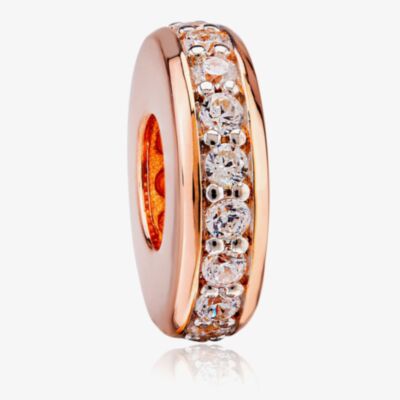 Rosa Lea White Spacer Charm AM-2THB003206-White