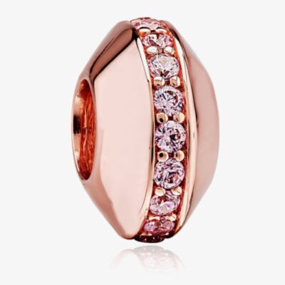 Rosa Lea Pink Thin Line Charm AM-2THB003506-Pink