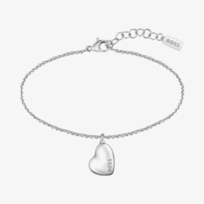 BOSS Honey Silver Heart Bracelet 1580594