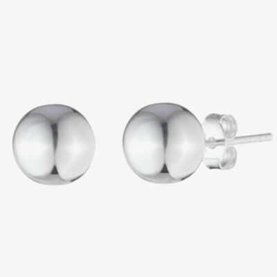 Lauren Ralph Lauren Silver Ball Stud Earrings 60542766-G03