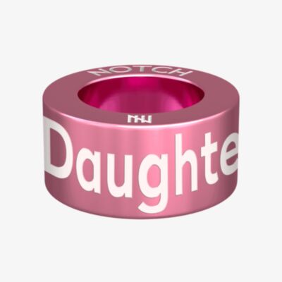 Notch Family Daughter Heart Pink Charm 00011-PI