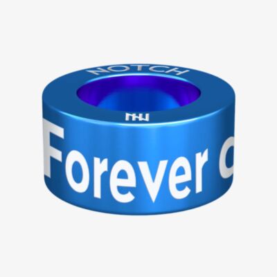 Notch Love Forever And Always Heart Blue Charm 00089-DB