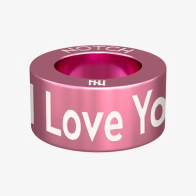 Notch Love - I Love You Heart Pink Charm Charm 00090-PI
