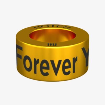 Notch Love Forever Yours Heart Gold Charm 00092-GO