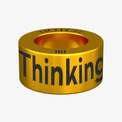 Notch Positivity Thinking Of You Gold Charm 00127-GO