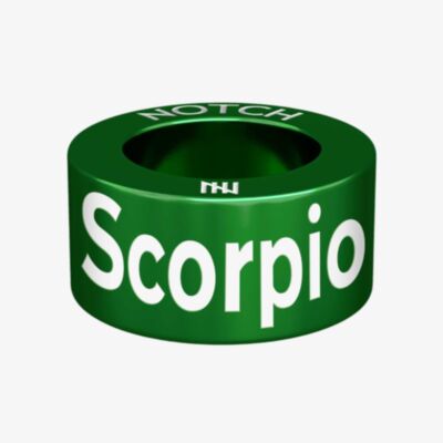 Notch Zodiac Scorpio Green Charm 00136-GR