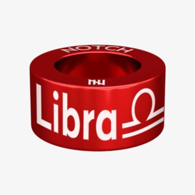 Notch Zodiac Libra Red Charm 00139-RE