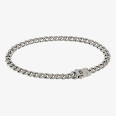 Steel & Barnett Svelte Stephen Stainless Steel Link Chain Bracelet SSTBSS/002