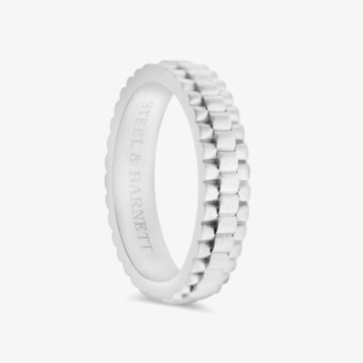 Steel & Barnett Nova Stainless Steel Watch Link Ring R-NOV01