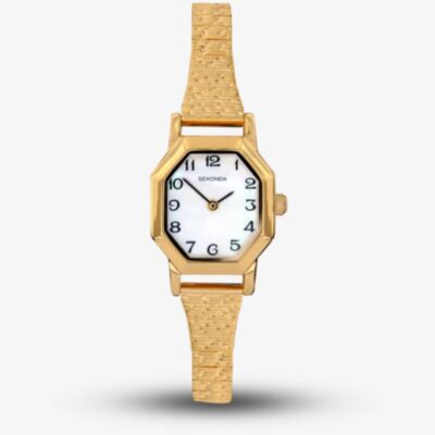Sekonda Easy Reader Gold Plated Expandable Watch 4265