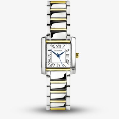 Sekonda Montreal Two Tone Rectangle Watch 40703