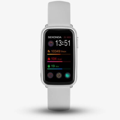 Sekonda Track Grey Rubber Strap Smart Watch 30169