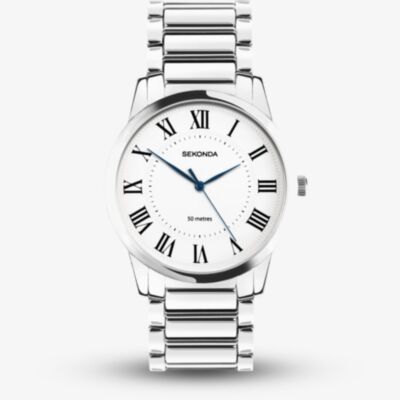 Sekonda Mens Beaumont White Dial Watch 30246