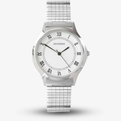 Sekonda Classic White Dial Watch 3022B