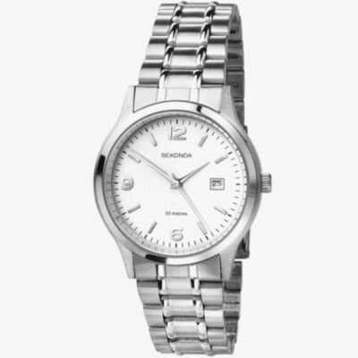 Sekonda Mens Stainless Steel Watch 3729