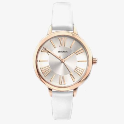 Sekonda Editions White Strap Watch 2327