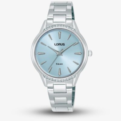 Lorus Ladies Light Blue Dial Bracelet Watch RG253YX9