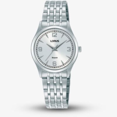 Lorus Ladies Silver Dial Bracelet Watch RG205ZX9
