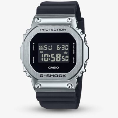 Casio G-Shock Core Silver & Black Digital Watch GM-5600U-1ER