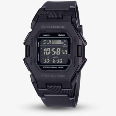 Casio G-Shock Core Black Rubber Digital Smartwatch GD-B500-1ER