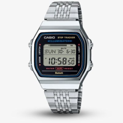 Casio Vintage Silver Dual Display Smartwatch ABL-100WE-1AEF