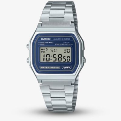 Casio Vintage Blue Digital Watch A158WEA-2EF