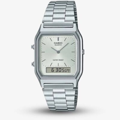 Casio Vintage Silver Watch AQ-230A-7AMQYES