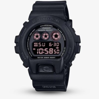 Casio G-Shock Mens Black LED Digital Display Dial DW-6900UMS-1ER