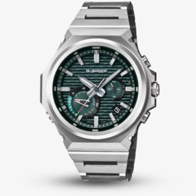 Casio G-Shock G-Steel GST-B1000 Series Green Dial Bracelet Watch GST-B1000D-3AER