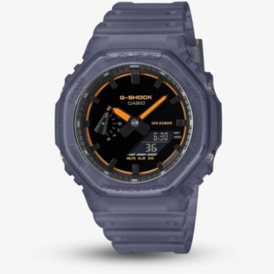 Casio G-Shock GA-2100 Series Smoked Light Blue Watch GA-2100K-2AER
