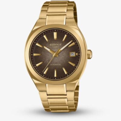 Casio Mens Edifice Automatic Brown Dial Bracelet Watch EFK-200DG-5AER