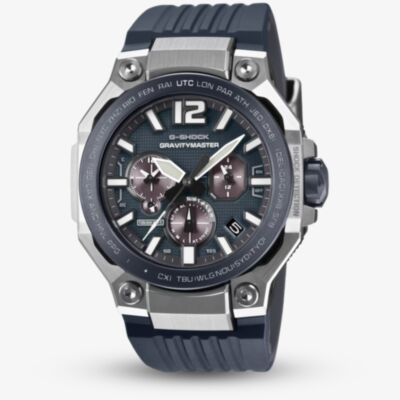 Casio Mens G-Shock Master Of G Gravitymaster Blue Dial Strap Watch GWR-B3000A-2AER