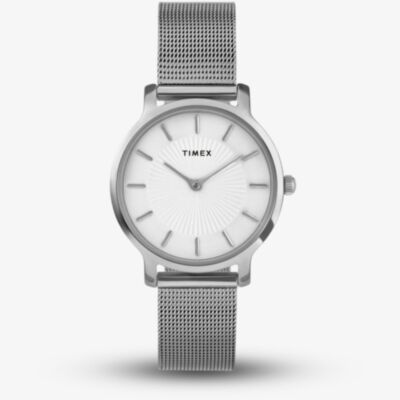 Timex Ladies Transcend Silver Watch TW2Y10200
