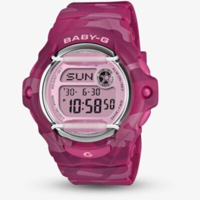 Casio Ladies Baby-G Pink Digital Strap Watch BG-169CM-4ER