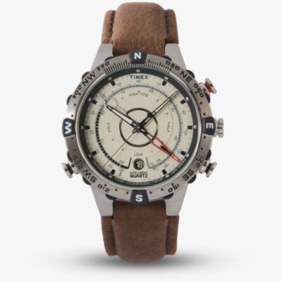 Timex Mens Tide Temp Compass Brown Watch T2N721