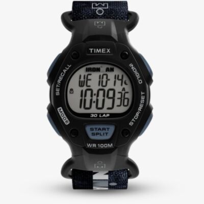 Timex Mens Ironman Classic Black Fabric Strap Watch TW2W94100