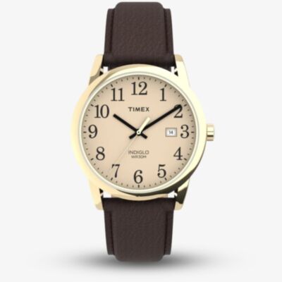 Timex Mens Easyreader Cream Dial Watch TW2P75800