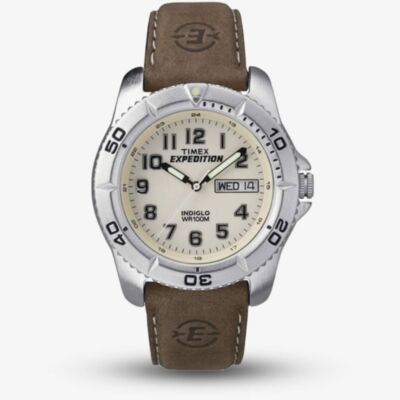 Timex Mens Expedition Cream Dial Watch T46681