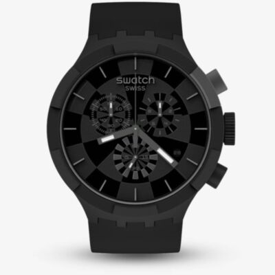 Swatch Big Bold Checkpoint Black Watch SB02B400
