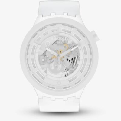 Swatch C-White Watch SB03W100