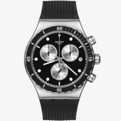 Swatch Dark Irony Watch YVS487