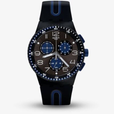Swatch Unisex Kaicco Chronograph Strap Watch SUSB406