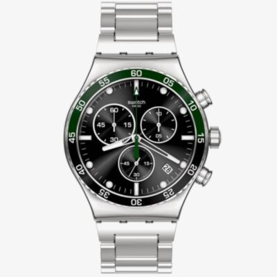 Swatch Dark Green Irony Watch YVS506G
