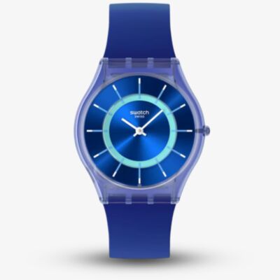 Swatch Unisex Jammy Grape Dream Blue Watch SS08I100
