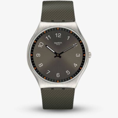 Swatch Mens Skinearth Strap Watch SS07S103